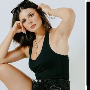 NWT Halter top with removable pads!